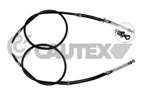 Cable Pull, parking brake (017148)
