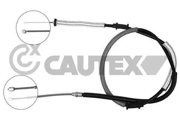 Cable Pull, parking brake (761071)