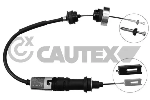 Cable Pull, clutch control (038456)