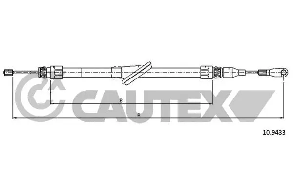 Cable Pull, parking brake (760738)