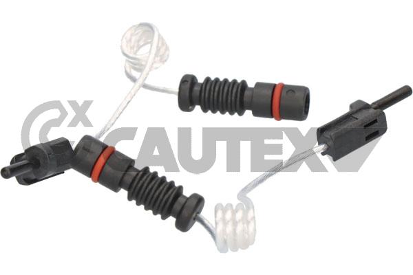 Warning Contact, brake pad wear (201518)