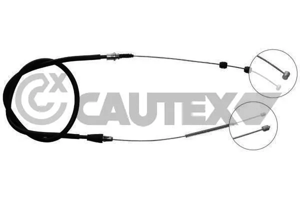 Cable Pull, parking brake (762031)