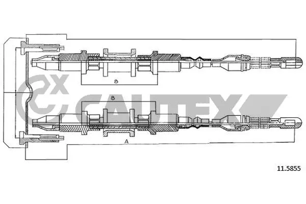 Cable Pull, parking brake (480023)