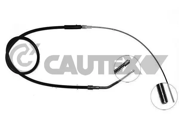 Cable Pull, parking brake (208005)
