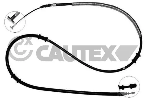 Cable Pull, parking brake (761034)