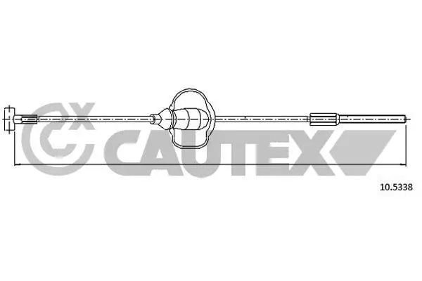 Cable Pull, parking brake (088091)