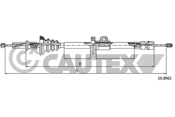 Cable Pull, parking brake (762881)