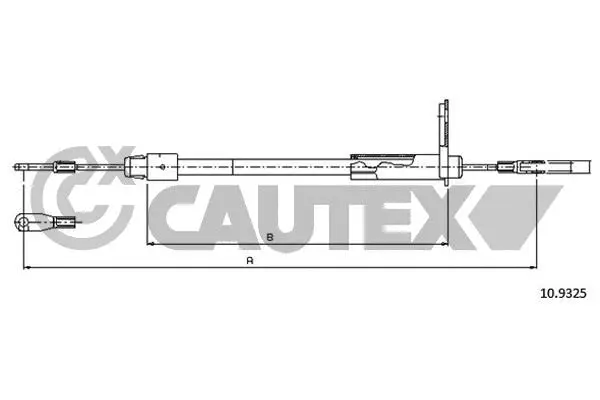Cable Pull, parking brake (766268)
