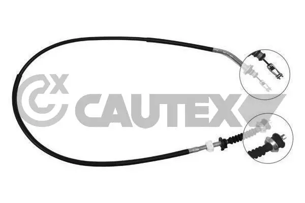 Cable Pull, clutch control (761501)