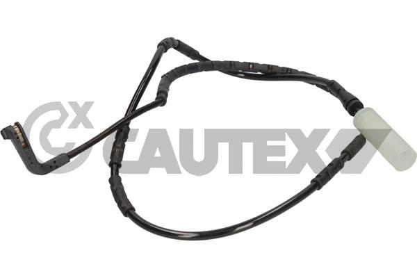 Warning Contact, brake pad wear (201635)