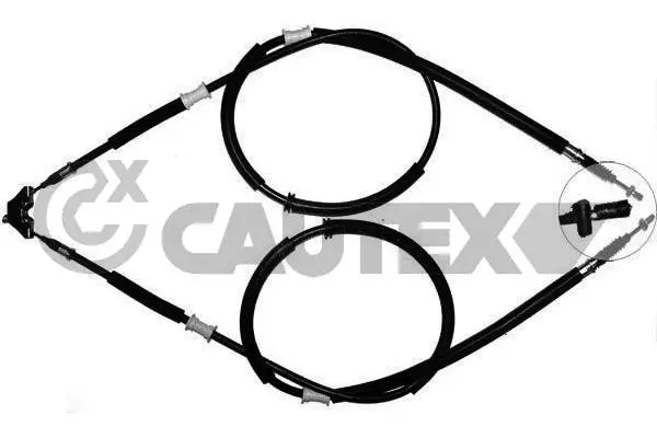 Cable Pull, parking brake (489116)