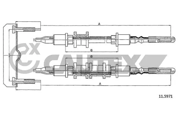 Cable Pull, parking brake (761989)