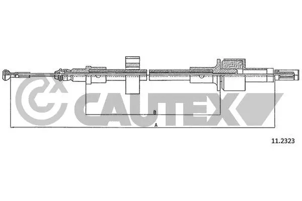 Cable Pull, clutch control (761310)