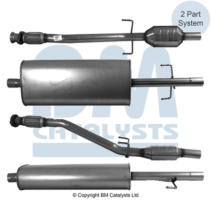 Catalytic Converter (BM80098H)