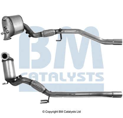Soot/Particulate Filter, exhaust system (BM11035)