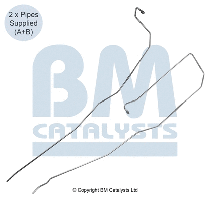 Pressure Pipe, pressure sensor (soot/particulate filter) (PP11091C)