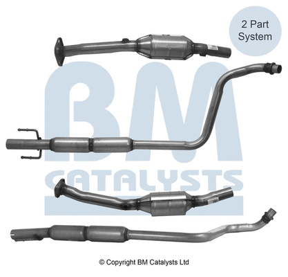 Catalytic Converter (BM91298)