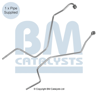 Pressure Pipe, pressure sensor (soot/particulate filter) (PP11138A)