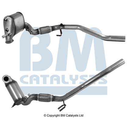 Soot/Particulate Filter, exhaust system (BM11118)