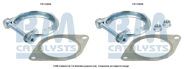 Mounting Kit, soot/particulate filter (FK11285)