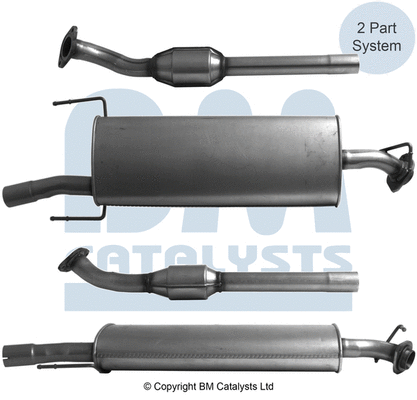 Catalytic Converter (BM92148H)