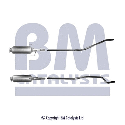 Soot/Particulate Filter, exhaust system (BM11019)