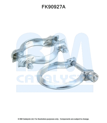 Mounting Kit, catalytic converter (FK90927)