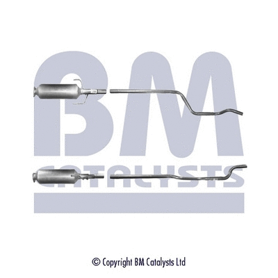 Soot/Particulate Filter, exhaust system (BM11062)