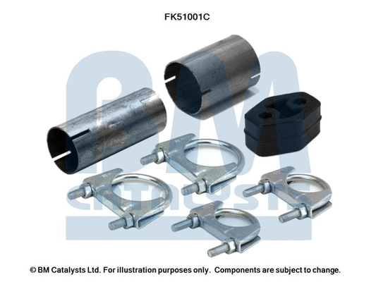 Mounting Kit, exhaust pipe (FK51001)