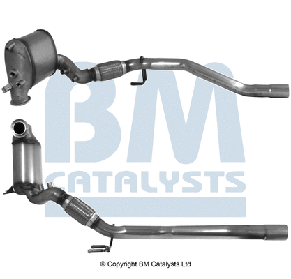 Soot/Particulate Filter, exhaust system (BM11150)