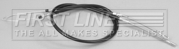 Cable Pull, parking brake (FKB2802)