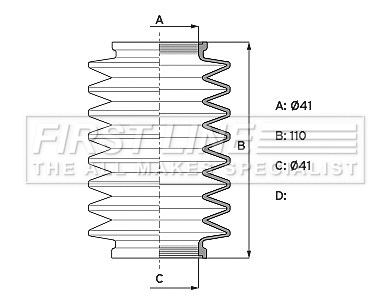 Bellow Kit, steering