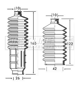 Bellow Kit, steering (FSG3029)