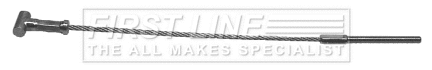 Cable Pull, parking brake (FKB2267)