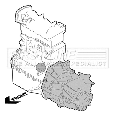 Mounting, engine
