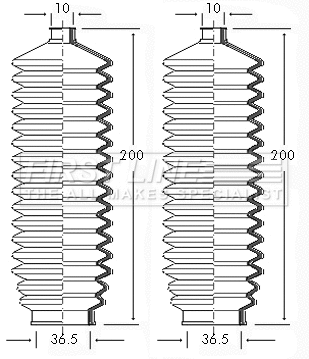 Bellow Kit, steering (FSG3039)