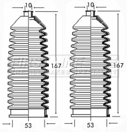 Bellow Kit, steering (FSG3177)
