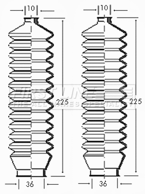 Bellow Kit, steering (FSG3038)