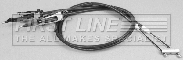 Cable Pull, parking brake (FKB2595)