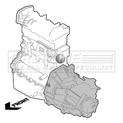 Mounting, engine