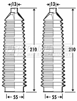 Bellow Kit, steering (FSG3295)