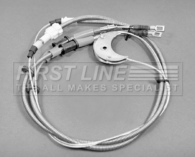 Cable Pull, parking brake (FKB1159)