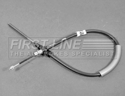 Cable Pull, parking brake (FKB1861)