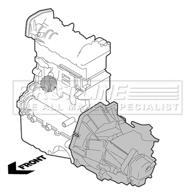 Mounting, engine