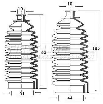 Bellow Kit, steering (FSG3078)