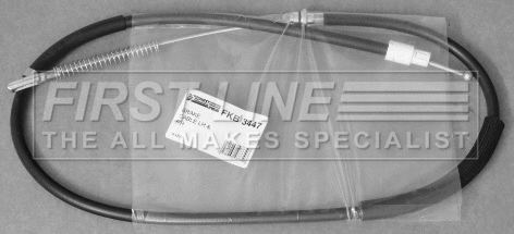 Cable Pull, parking brake (FKB3447)