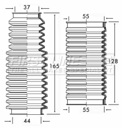 Bellow Kit, steering (FSG3159)