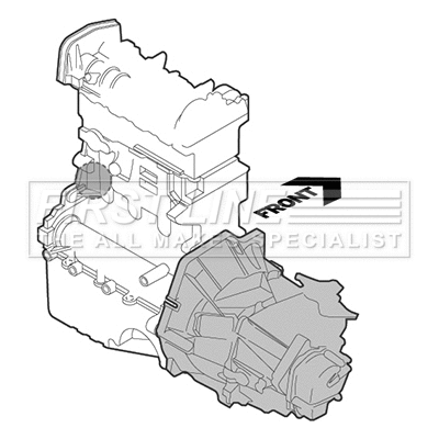 Mounting, engine