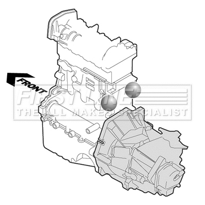Mounting, engine