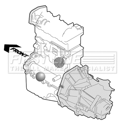 Mounting, engine